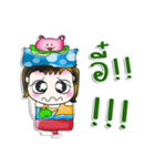 Mr. Hanaka. Love frog. ^_^（個別スタンプ：39）