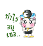 Mr. Shiba. Love Penguin. ^_^（個別スタンプ：26）