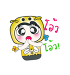 Hello my name is Hanaka.^_^！！！（個別スタンプ：4）