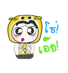 Hello my name is Hanaka.^_^！！！（個別スタンプ：7）