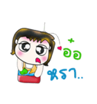 Hello！ My name is Hanaka. ^_^（個別スタンプ：9）