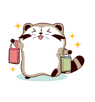 North American Raccoon (V2)（個別スタンプ：34）