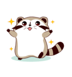 North American Raccoon (V2)（個別スタンプ：38）