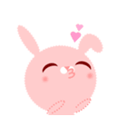 Pinky the little rabbit（個別スタンプ：18）