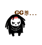 The Ghost girl is a troll（個別スタンプ：17）