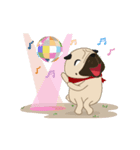 Kaoneaw The Pug HAPPY NEW YEAR（個別スタンプ：4）