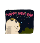 Kaoneaw The Pug HAPPY NEW YEAR（個別スタンプ：5）