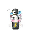 Hello！ My name is Shiba. I love Penguin！（個別スタンプ：13）