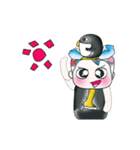 Hello！ My name is Shiba. I love Penguin！（個別スタンプ：17）