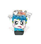 Hello！！ My name is Shimura. I love Fish.（個別スタンプ：18）