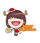 Yolk Girl Xmas（個別スタンプ：1）