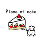 白猫みぃちゃんのスラングレッスン♪（個別スタンプ：8）