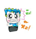 Hello！ My name is Shimura. ^_^（個別スタンプ：8）