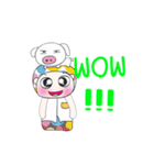 Mr. Hikaru. I love Pig！！ ^_^（個別スタンプ：2）