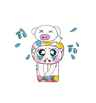 Mr. Hikaru. I love Pig！！ ^_^（個別スタンプ：6）