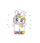 Mr. Hikaru. I love Pig！！ ^_^（個別スタンプ：10）