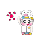 Mr. Hikaru. I love Pig！！ ^_^（個別スタンプ：17）