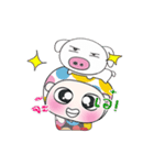 Mr. Hikaru. I love Pig！！ ^_^（個別スタンプ：19）