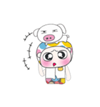 Mr. Hikaru. I love Pig！！ ^_^（個別スタンプ：22）