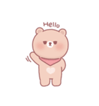 Lovely lazy bear（個別スタンプ：1）