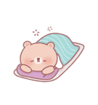 Lovely lazy bear（個別スタンプ：10）