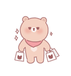 Lovely lazy bear（個別スタンプ：31）