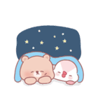 Lovely lazy bear（個別スタンプ：32）