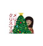 動く恐怖スタンプ クリスマスバージョン（個別スタンプ：15）