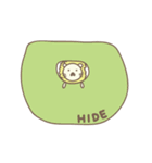 ひでちゃんライオン Lion for Hide（個別スタンプ：36）
