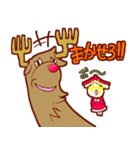 本の妖精 クリスマスバージョン（個別スタンプ：5）