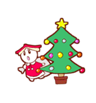 本の妖精 クリスマスバージョン（個別スタンプ：35）