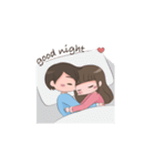 Funny Couple In Love（個別スタンプ：17）