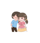 Funny Couple In Love（個別スタンプ：32）