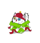 Fancy Cats Christmas Holiday Special！（個別スタンプ：4）