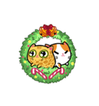 Fancy Cats Christmas Holiday Special！（個別スタンプ：8）