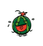 Funny Watermelon Stickers（個別スタンプ：5）