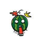 Funny Watermelon Stickers（個別スタンプ：6）