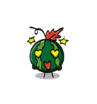 Funny Watermelon Stickers（個別スタンプ：7）