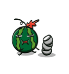 Funny Watermelon Stickers（個別スタンプ：8）