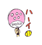 パドルテニス（個別スタンプ：1）