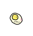 不思議な目玉焼き。（個別スタンプ：7）