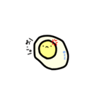 不思議な目玉焼き。（個別スタンプ：8）