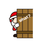 サンタさんの生活1（個別スタンプ：8）
