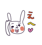 「まゆちゃん」とウサギの「ふぁーふぁ」（個別スタンプ：29）
