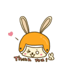 Fruit fruit rabbit（個別スタンプ：9）