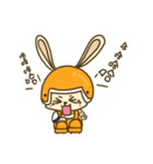 Fruit fruit rabbit（個別スタンプ：21）