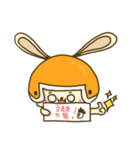 Fruit fruit rabbit（個別スタンプ：28）