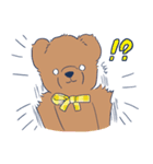 くまのミークくん！（個別スタンプ：14）
