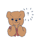 くまのミークくん！（個別スタンプ：15）