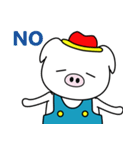ノボ 6 「ピンク鼻のノボブー」（個別スタンプ：2）